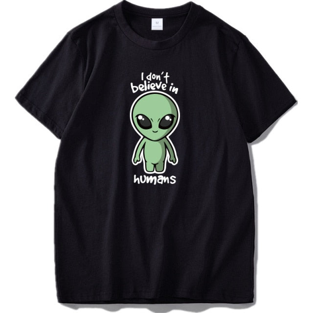 Alien I Don't Believe In Humans T-Shirt