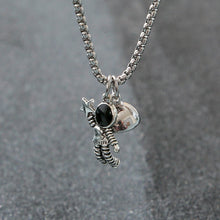 Load image into Gallery viewer, Matching Astronaut Pendant Friendship Necklace
