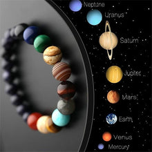 Load image into Gallery viewer, Stylish Eight Planet Bead Bracelet
