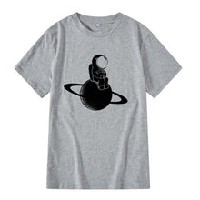 Load image into Gallery viewer, Astronaut on Saturn T-Shirt
