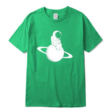 Load image into Gallery viewer, Astronaut on Saturn T-Shirt
