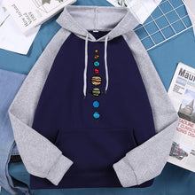 Load image into Gallery viewer, Inverted Nine Planets Solar System Hoodie!
