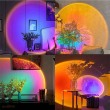 Load image into Gallery viewer, Sunset Lamp LED Space Aesthetic
