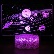 Load image into Gallery viewer, Solar System 3D Lamp
