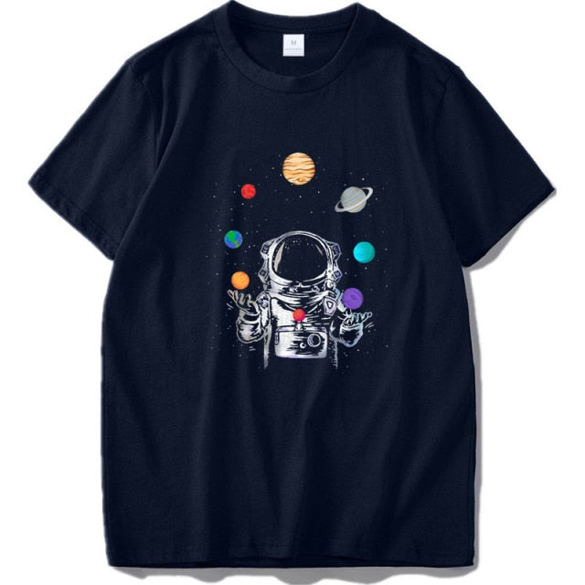Astronaut Control the Planets T-Shirt