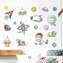 Load image into Gallery viewer, Space Astronaut Wall Stickers
