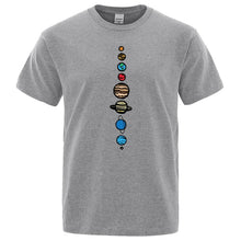 Load image into Gallery viewer, Nine Planets Solar System Vintage T-Shirt
