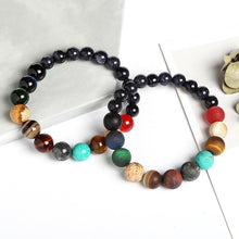 Load image into Gallery viewer, Stylish Eight Planet Bead Bracelet
