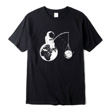Load image into Gallery viewer, Astronaut Lunar Fishing T-Shirt
