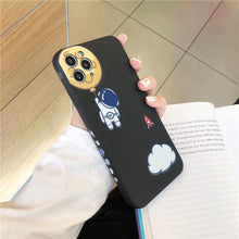 Load image into Gallery viewer, iPhone Cute Astronaut Phone Cases!
